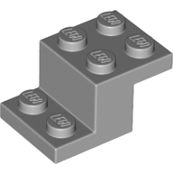 Набор LEGO Bracket 3 x 2 x 1 1/3 with Bottom Stud Holder, Светлый сине-серый