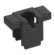 Деталь LEGO Minifig Breastplate Rectangular (Minecraft), Жемчужный титановый