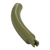 Деталь LEGO Animal Body Part / Plant, Tail / Neck / Branch / Trunk, Middle Section with Pin, Square Pin Hole, Оливковый