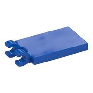 Деталь LEGO Tile Special 2 x 3 with 2 Clips without Tab between Clips, Голубой