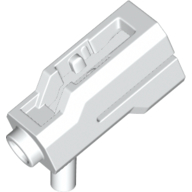 Деталь LEGO Launcher, Weapon Gun / Blaster / Shooter Square, Белый
