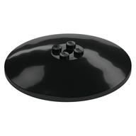 Деталь LEGO Dish 8 x 8 Inverted [Radar], Solid Studs, Squared Anti-stud Underside, Черный