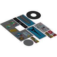 Деталь LEGO Лист наклеек 2 для набора 21330-1, Цвет не указан/любой