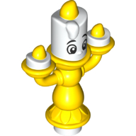 Деталь LEGO Duplo Figure Lumiere, Белый