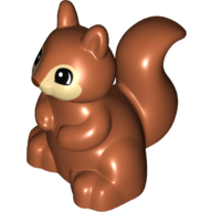 Набор LEGO Duplo Animal Squirrel, Темно-оранжевый