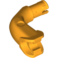 Деталь LEGO Arm, with Pin, Clip (No Hand), Ярко-светло-оранжевый