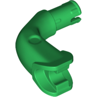 Деталь LEGO Arm, with Pin, Clip (No Hand), Зеленый