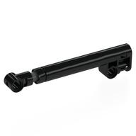Деталь LEGO Technic Shock Absorber 11L with Internal Spring, Black Top, Черный