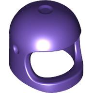 Деталь LEGO Minifig Helmet Classic, New Mold 2019, Темно-фиолетовый