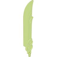 Деталь LEGO Large Figure Weapon Sword with Axle, Прозрачный ярко-зеленый