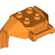 Набор LEGO DESIGN, BRICK 4X3X3, W/ 3.2 SHAFT, NO. 1, Оранжевый