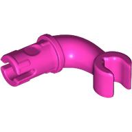 Деталь LEGO Arm, Long, with Technic Pin, Темно-розовый