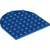 Набор LEGO Plate 8 x 8 with Half Circle, Голубой
