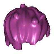 Деталь LEGO MINI WIG, NO. 238, Пурпурный