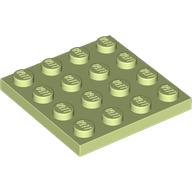 Набор LEGO Plate 4 x 4, Yellowish Green