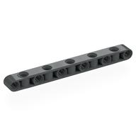 Деталь LEGO Technic Beam 1 x 11 Thick with Alternating Holes, Темный сине-серый