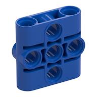 Деталь LEGO Technic Connector Beam 3 x 3, Голубой