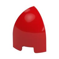 Деталь LEGO Brick Round 1 x 1 x 1 1/3 Quarter Dome, Красный