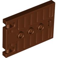 Набор LEGO Door 1 x 5 x 3 with 3 Studs and Handle, Красно-коричневый