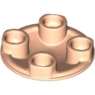 Набор LEGO Plate Round 2 x 2 with Rounded Bottom [Boat Stud], Light Flesh