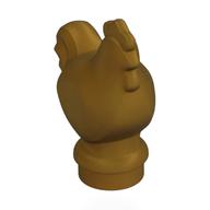 Деталь LEGO Animal, Chicken [PLAIN], Жемчужно-золотой