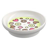 Деталь LEGO Duplo Dish with Breakfast Cereal print, Белый