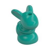 Деталь LEGO Bunny Rabbit Baby Sitting [Plain], Темно-бирюзовый