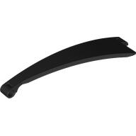 Деталь LEGO Technic Panel Curved 3 x 13 x 2 Tapered, Left, Черный