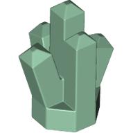Набор LEGO Rock 1 x 1 Crystal 5 Point, Sand Green