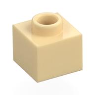Деталь LEGO Пластина 1 x 1 x 2/3, с открытым штырьком, Песочный