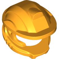 Деталь LEGO Helmet Space, Flat, Ярко-светло-оранжевый