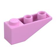 Деталь LEGO Slope Inverted 33° 3 x 1 with Internal Stopper and No Front Stud Connection, Ярко-розовый