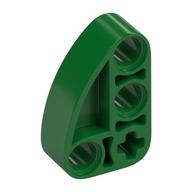Деталь LEGO Technic Beam 2 x 3 L-Shape with Quarter Ellipse Thick, Зеленый
