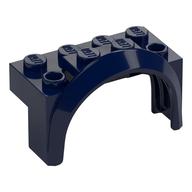 Деталь LEGO Wheel Arch, Mudguard 4 x 2 x 2, Темно-синий