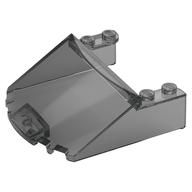 Деталь LEGO Лобовое стекло 6 x 6 x 1 2/3, Прозрачный черный