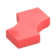 Деталь LEGO Tile Special 2 x 2 with 2 Quarter Round Cutouts, Коралловый