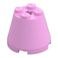 Деталь LEGO Конус 3 x 3 x 2, Ярко-розовый