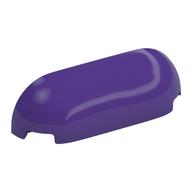 Деталь LEGO Brick Curved 1 x 4 x 1, Curved Sides, Темно-фиолетовый
