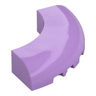 Деталь LEGO 1/4 ARCH BRICK 5X5 W/CUT OUT, Средне-лавандовый