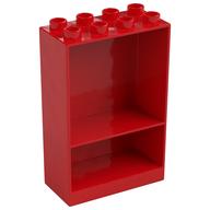 Деталь LEGO FRAME 4X2X5, W/ SHELF, NO. 1, Красный