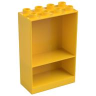 Деталь LEGO FRAME 4X2X5, W/ SHELF, NO. 1, Желтый