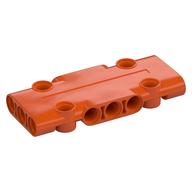Деталь LEGO Панель Technic 3 x 7 x 1, Красно-оранжевый