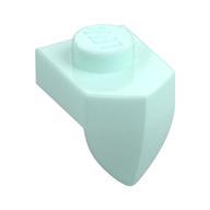 Деталь LEGO Пластина специальная 1 x 1, с вертикальным зубцом, Светлый морской волны