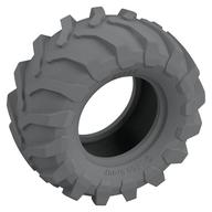 Деталь LEGO Tyre 56 x 26, Tractor, Светлый сине-серый