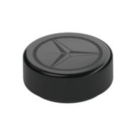 Деталь LEGO Tile Round 1 x 1 with Mercedes Logo print, Черный