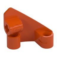 Деталь LEGO Technic Panel Fairing #9 Medium Triangle Smooth, Красно-оранжевый