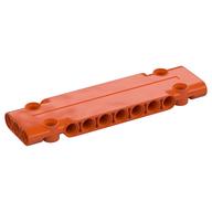 Деталь LEGO Панель Technic 3 x 11 x 1, Красно-оранжевый