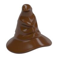 Деталь LEGO Minifig Witch/Wizard Hat, Красно-коричневый