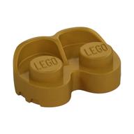 Деталь LEGO Minidoll Shoes, Жемчужно-золотой