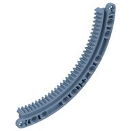 Деталь LEGO 1/4 CIRCLE GEAR RACK 11X11, Песочно-синий
